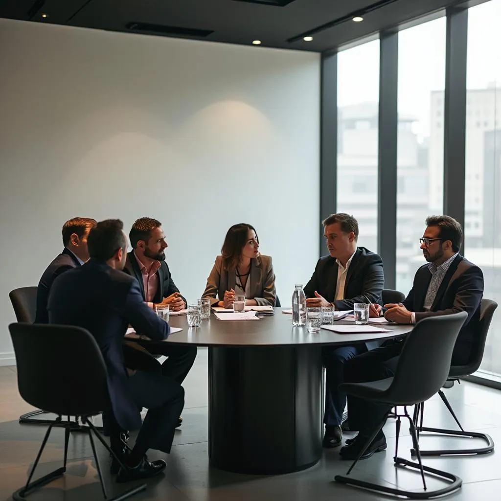 Reunión estratégica con clientes