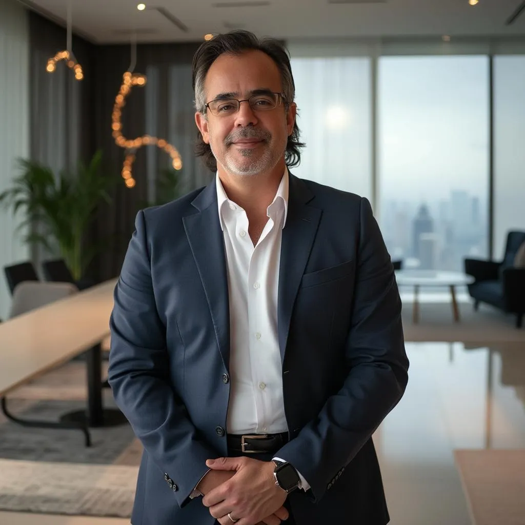 Retrato de Lucas Benítez, CFO de Banco Río